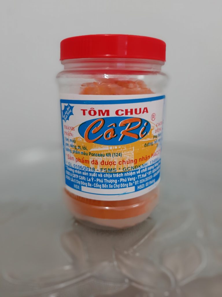 Đặc sản Huế - Tôm chua
